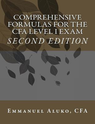 Libro Comprehensive Formulas For The Cfa Level I Exam - E...