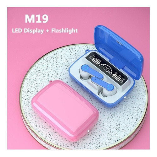 Imagen 4 de 8 de Audífonos Inalambricos Bluetooth 5.1 Power Bank + Linterna