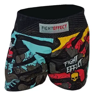 Shorts De Muay Thai Fight Effect Kick Boxing Boxeo Mma