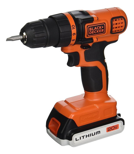 Black & Decker Ldx120c 20-volt Max Taladro/atornillador De L