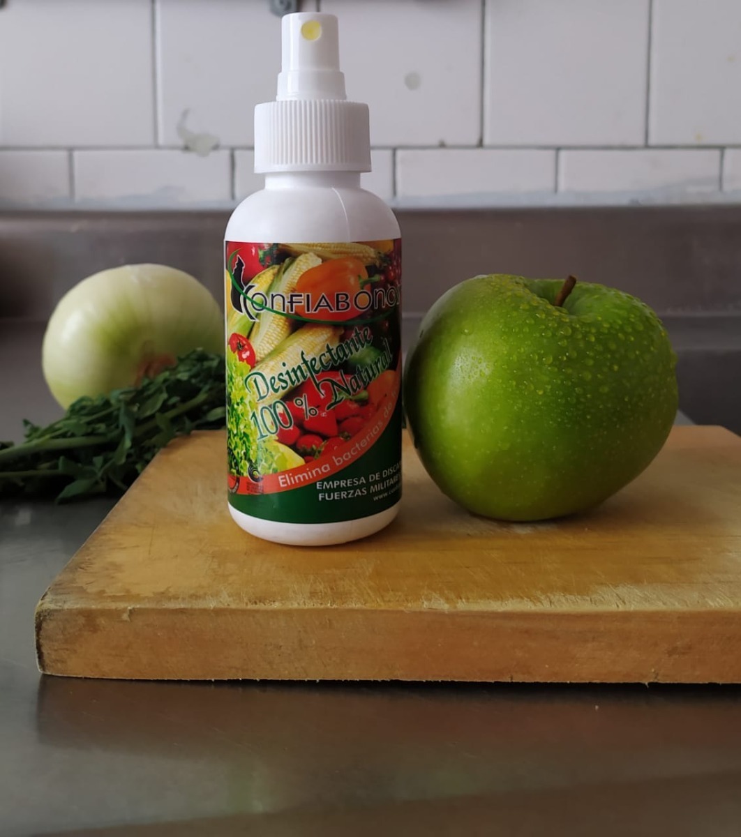 Desinfectante De Frutas Y Verduras (spray) 100% Orgánico | Mercado Libre