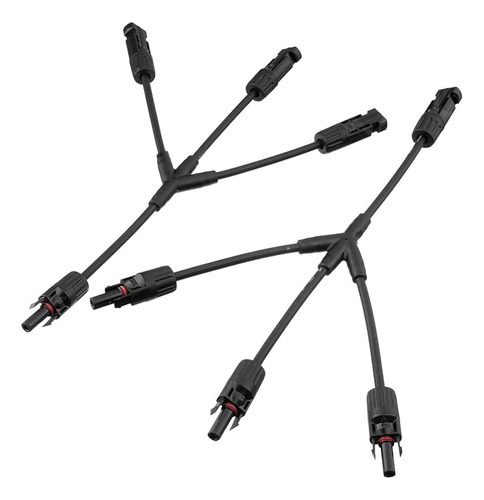 Conectores De Cable De Panel Solar Paralelo Mc4 3 A 1