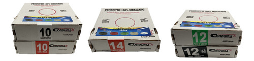 Thw Cal 10 Y 12, (2) Rollos C/u Cal. 14 (1) Rollo Cobre 100%