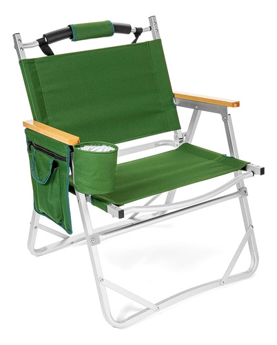 Homevative Lightweight Camping & Events Chair, Olive Green