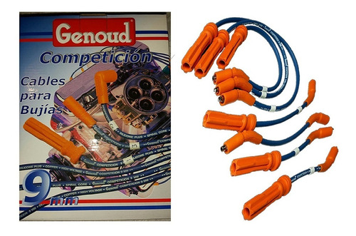 Cable De Bujia Competicion 9mm Genoud Dodge 6 Cil