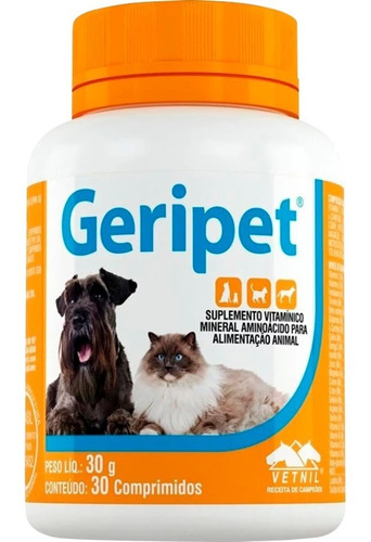 Geripet Vetnil - 30 Comprimidos