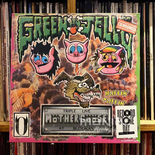 Green Jelly Triple Live Mother Goose At Budokan Vinilo