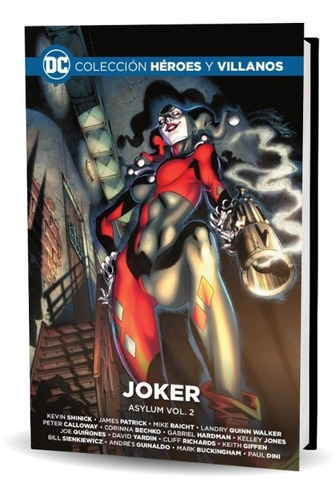 Dc Colección Héroes Y Villanos Joker Asylum Vol. 2