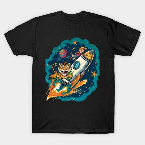 Remera Calvin Y Hobbes Furry Frolics