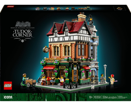 Lego® Icons Esquina Tudor Set De Construcción 10350
