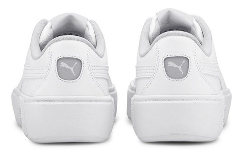 Imagen 4 de 7 de Zapatilla Puma Smash Platform V2 L Blanco Mujer