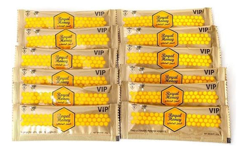 Miel Real Vip Caja (12 Sobres) De 20gramos
