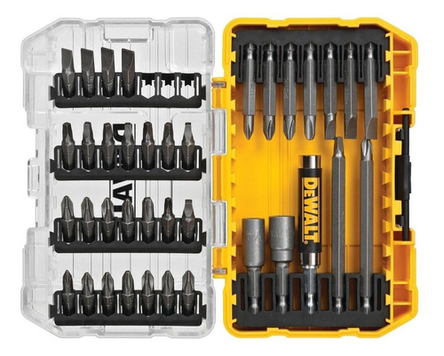 Jogo Bits/ponteiras Para Parafusar Dewalt Dw2163 37pçs Com E