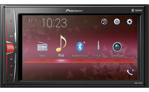 Receptor Multimedia Digital Pioneer Dmh-220ex Touchscre De 6