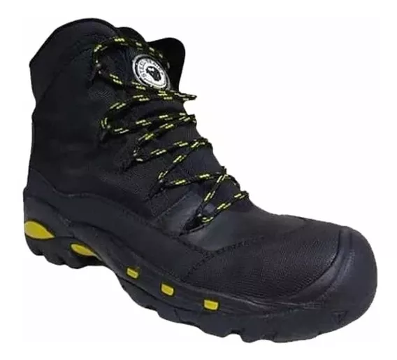  Bota Steel Series Hombre Ref Revolution Negro