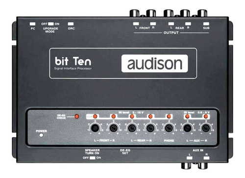 Processador De Áudio Audison Bit Ten