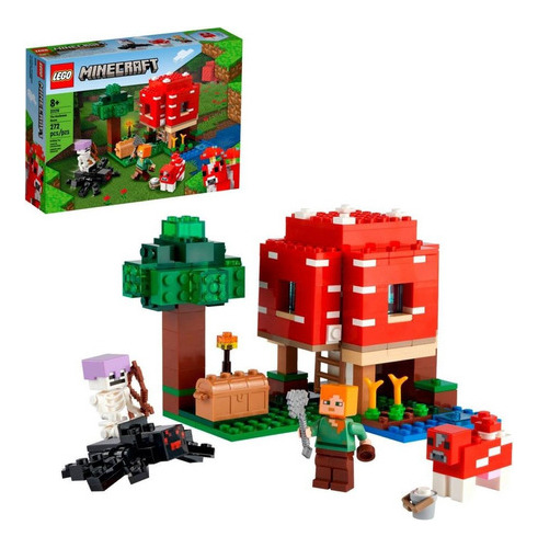 La Casa-champiñón Lego Minecraft