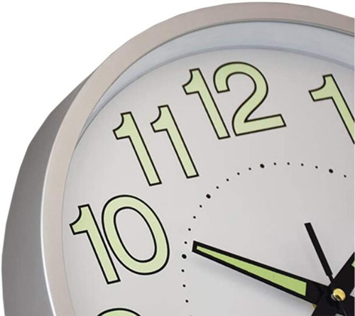 Imagen 8 de 10 de Reloj De Pared,30 Cm Grande Moderno Luminoso Reloj De Pared