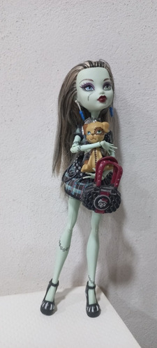 Muñeca Frankie Stein De Monster High - Mattel Dky20 (Usado)