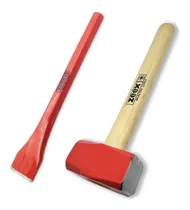 Comprar Kit Combo Maza 1,250kg + Cincel 250mm Nacionales Zeex 