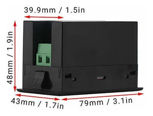 Herramienta Medidor Corriente Ca Drok Ac 5 Panel