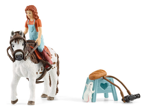 Schleich Horse Club, Juego De 9 Piezas, Juguetes De Caballo.