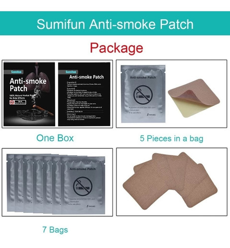 Parches Para Dejar De Fumar - Anti Smoke Patch