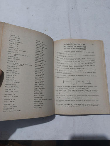 Libro Fisica Colección Algoritmo 1500 Problemas (Usado)