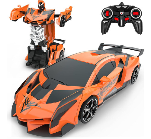 Coches Bluejay Transform Rc Para Niños De 4 A 7, 8 A 12 Años