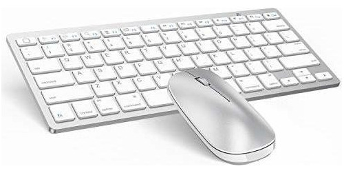 Teclado Y Mouse Bluetooth Omoton Para iPad Y iPhone (ipados