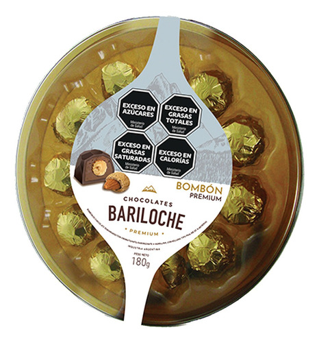 Bariloche Bombón Premium 180gr - Cioccolato Tienda De Dulces