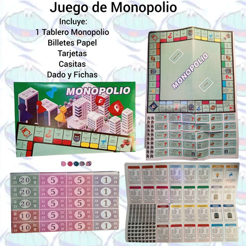 Juego De Monopolio Monopoly Juego De Mesa 