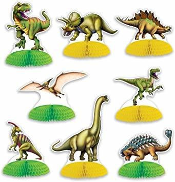 Dinosaurio Beistle Mini Centros De Mesa