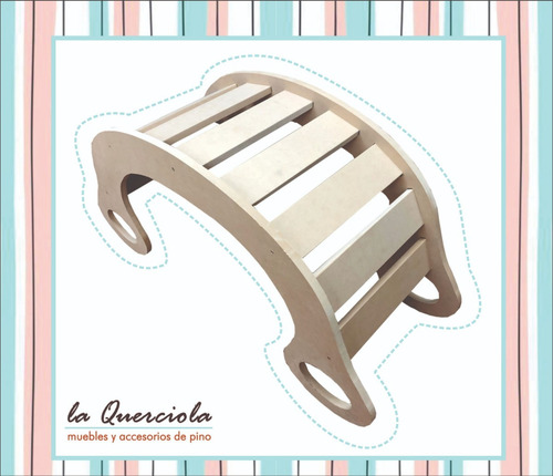 Puente Balancín Hamaca Montessori Grande 110 Cm