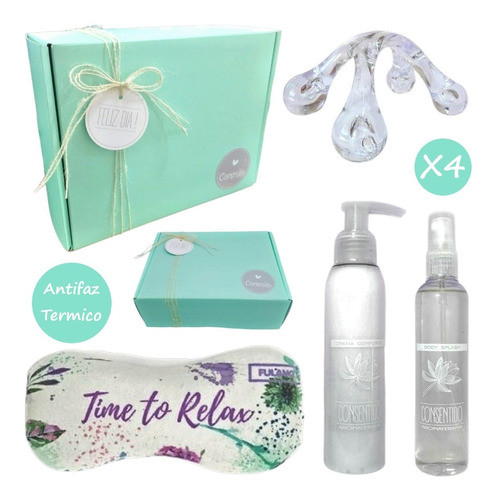 Spa Kit Mujer Box Caja Regalo Relax Jazmín Zen Set Aroma N97