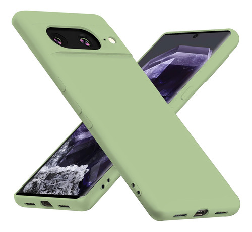 Funda De Silicona Para Google Pixel 8 (matcha Green)