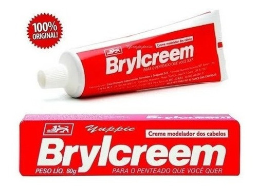 Creme Modelador Dos Cabelos Brylcreem Penteado 80g