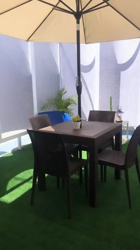 Silla Pvc Tipo Rattan
