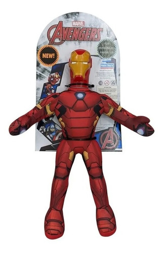 Muñeco Soft Iron Man Avengers New Toys Dny1037