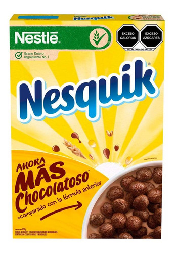 Cereal Nestlé Nesquik Sabor Chocolate 620g