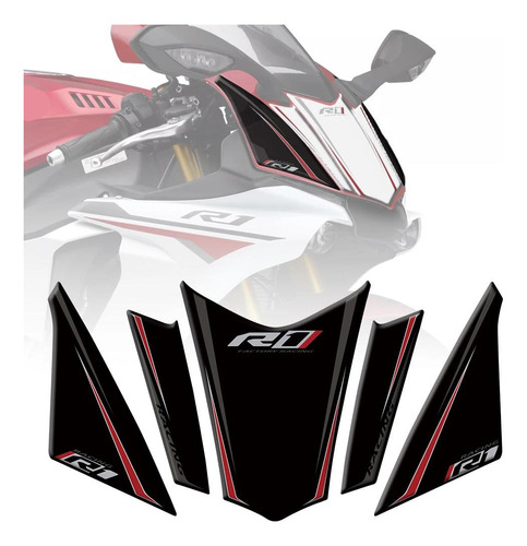 Adhesivo Carenado Delantero Para Yamaha Yzf R1 M 2015-2019