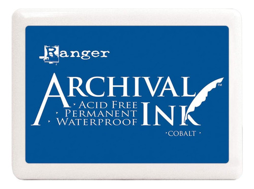 A3p-56751 Archival Jumbo Ink Pad #3-cobalt Interno Unid...