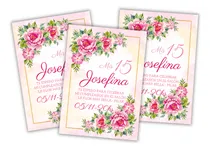 Comprar Tarjeta Invitacion Cumple 15 Años Digital Imprimible 16