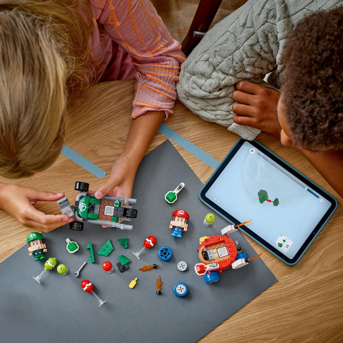 Lego®super Mariotmmario Karttm:bebé Mario Vs. Bebé Luigi 321 Mario Bros