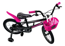Comprar Bicicleta Fiat 500 Rod 16 Urbana Con Rueditas Y Canast-works