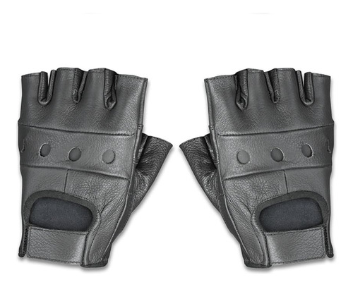 Guantes Para Manejo Raider, Tipo Mitones, Negro, Talla M