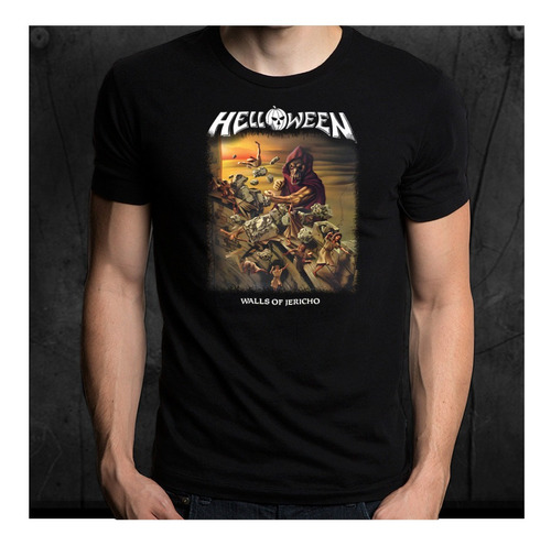 Remera Bandas Rock Helloween Walls Of Jericho