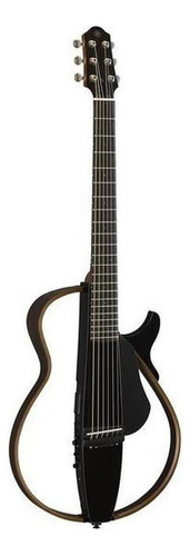 Guitarra Electroacústica Yamaha Slg200s Translucent Black