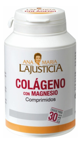 Colágeno Con Magnesio Ana María La  Justicia 180 Comprimidos