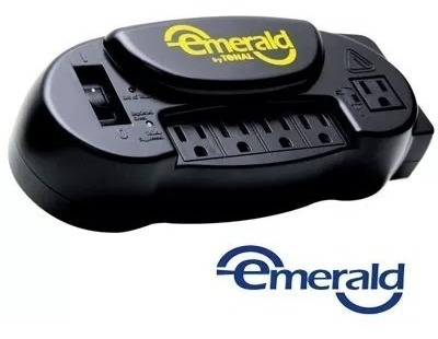 Protector De Voltaje Emerald Computadora Impresora Router Tv